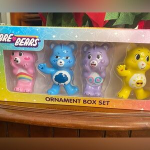 NEW Care Bears Christmas  Ornament Box Set
